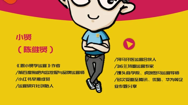 创意卡通新媒体内容运营培训PPT课件