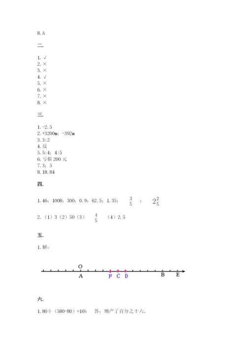 黑龙江【小升初】2023年小升初数学试卷完美版.docx