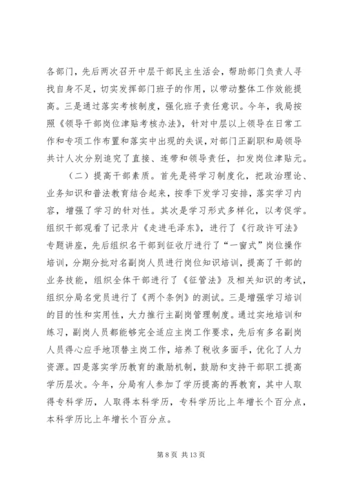 税务局某某某某年工作总结和年工作计划.docx