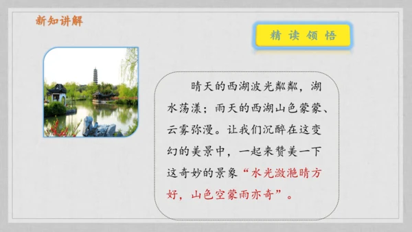 17课《古诗三首》《望天门山》《饮湖上初晴后雨》   课件