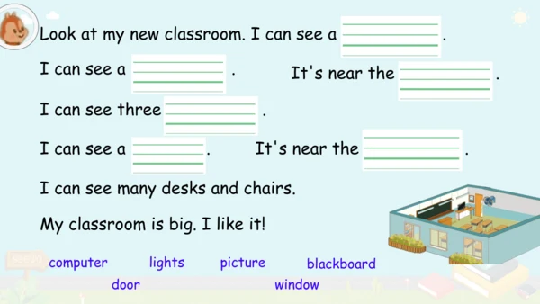 Unit 1 My classroom-Part A Let's talk & learn 课件(共