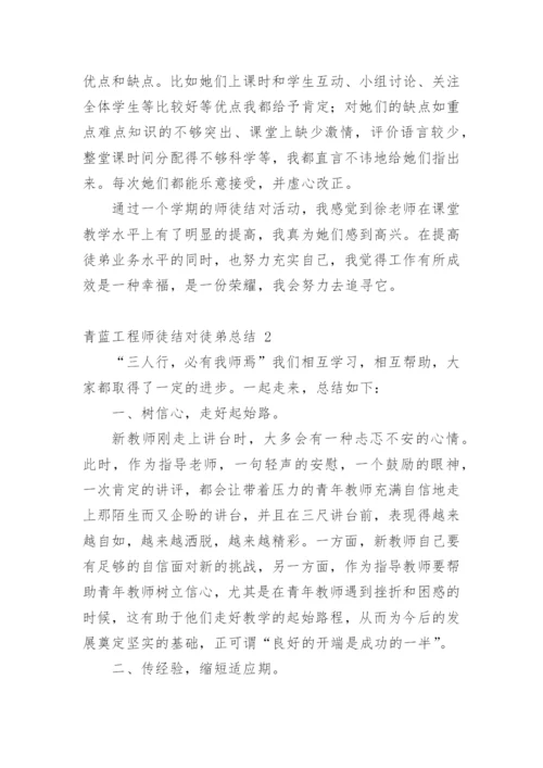青蓝工程师徒结对徒弟总结.docx