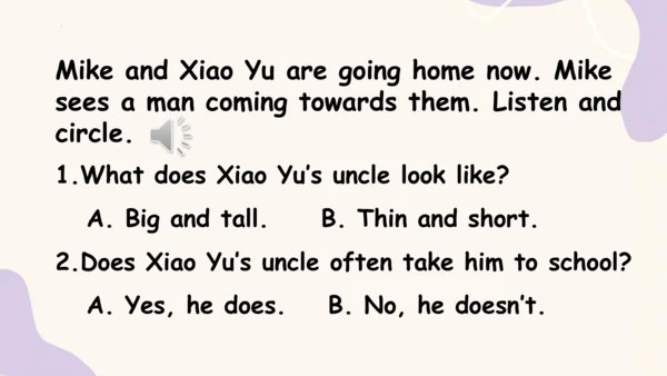 Unit 5 What does he do? PB Let's talk 课件+素材(共32张PP