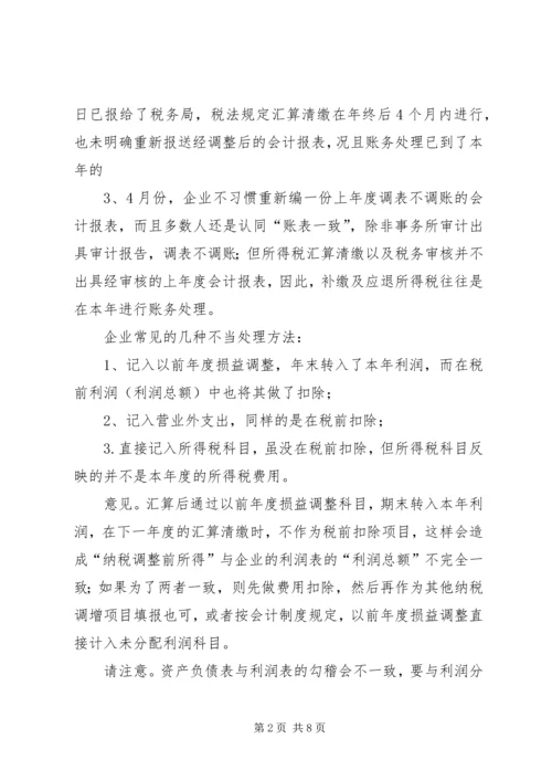 公司汇算清缴退税申请 (3).docx