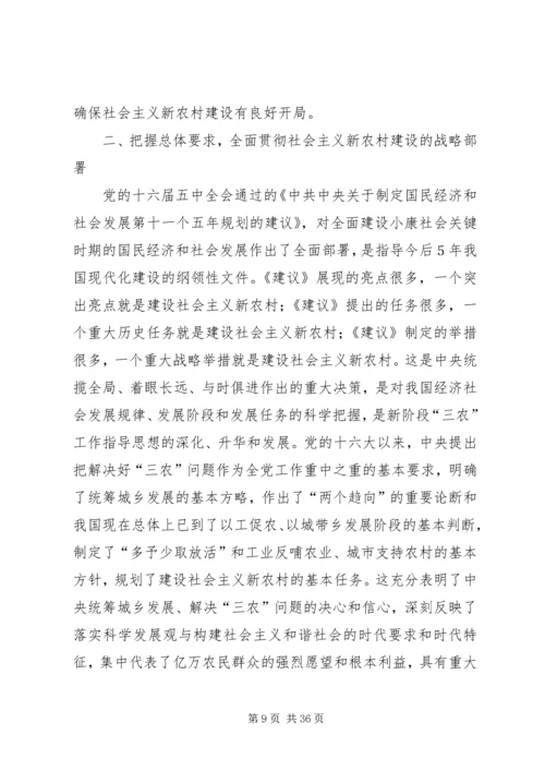 新农村建设党课讲稿 (6).docx