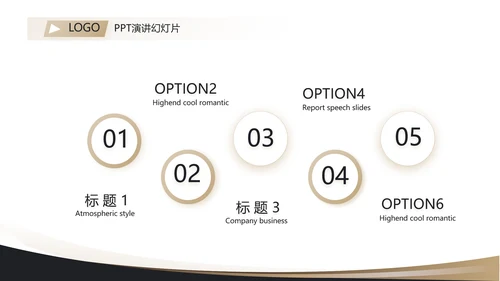 2021奢华尊贵年终工作总结述职报告PPT