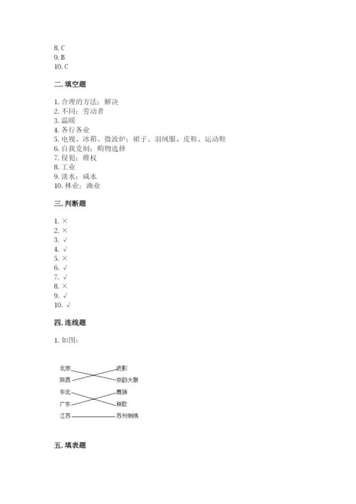 部编版道德与法治四年级下册 期末测试卷含完整答案【典优】.docx
