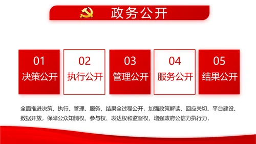 红色党支部年终工作总结述职报告PPT