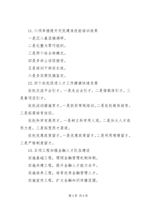 公文写作关于人才工作的提纲.docx