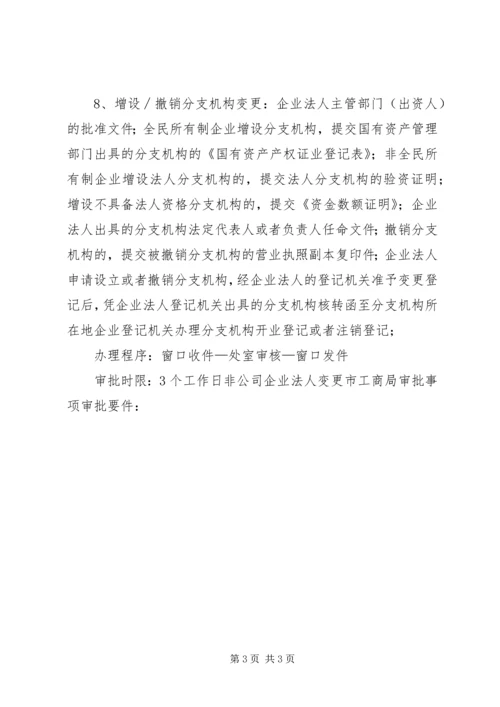 企业法人变更申请书[推荐五篇] (3).docx