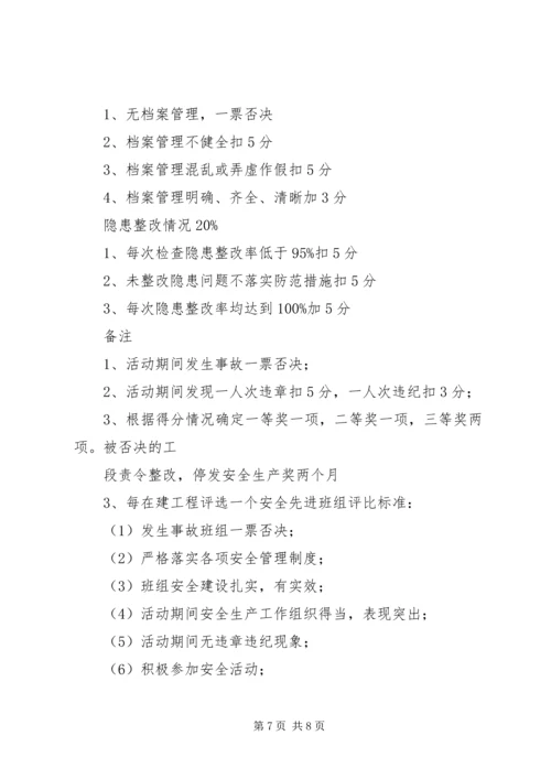 百日安全活动安排.docx