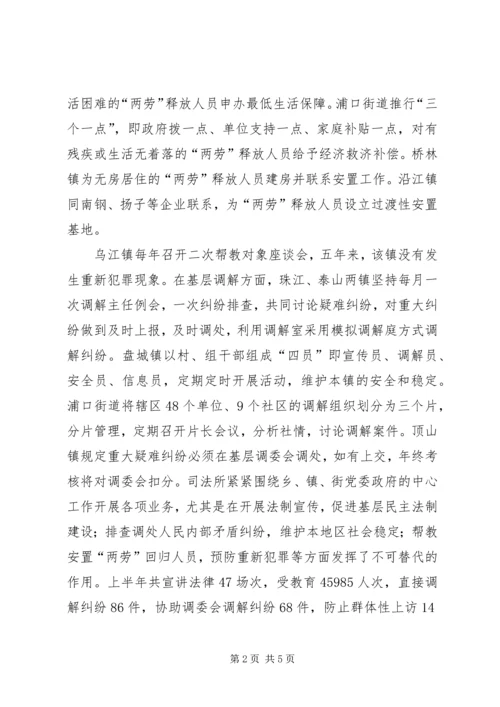 司法所工作调研报告.docx