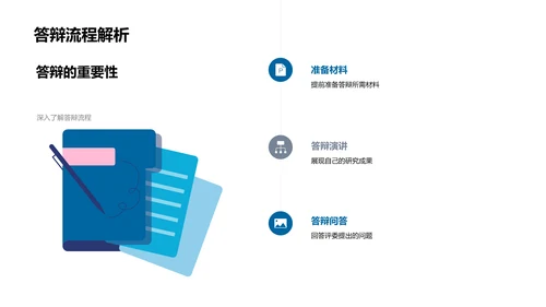 答辩技巧解析PPT模板