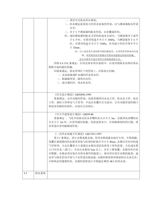 给排水施工图审查要点.docx