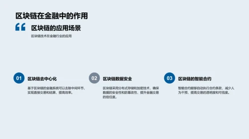 金融科技变革探析PPT模板