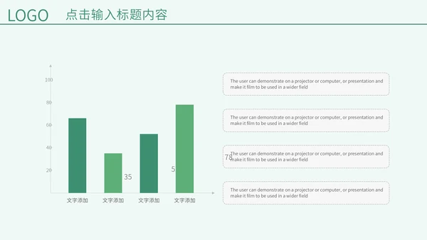 绿色春天教学说课通用PPT模板