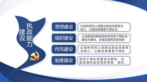 蓝色大气党支部工作专题动态PPT
