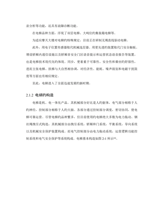 基于PLC的电梯控制基础系统综合设计.docx