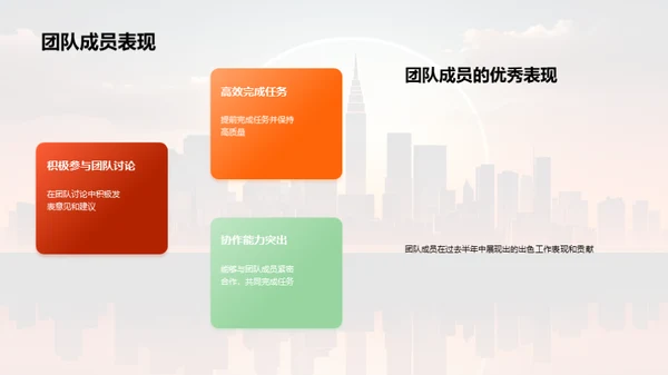 半年业务回顾与展望