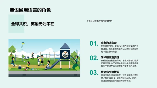 英语学习实务PPT模板