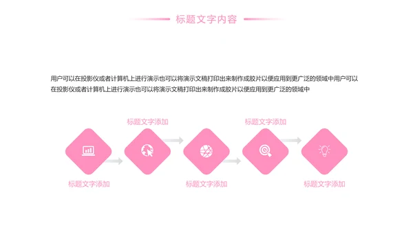 粉红唯美日本旅游景点介绍日本印象画册PPT模板