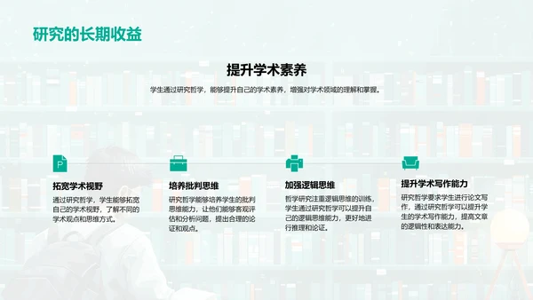 哲学研究解析PPT模板