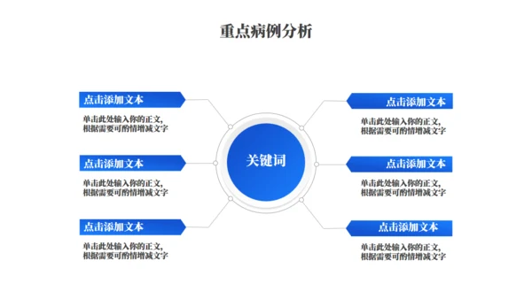 医疗健康工作总结汇报通用PPT模板