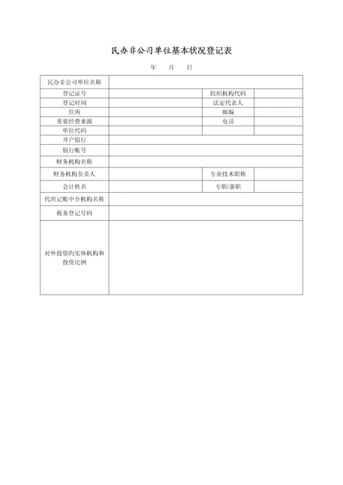 民办非企业单位财务设计标准报告.docx