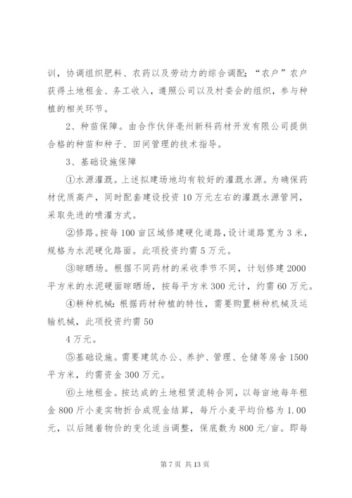 中药材种植项目投资可行性研究报告 (4).docx