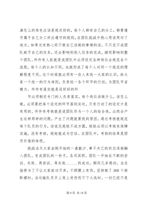 魔鬼训练的体会_1.docx