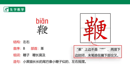 13 人物描写一组 生字动画课件