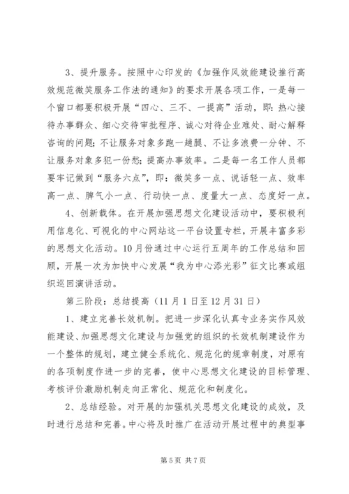 行政中心思想文化实施方案.docx