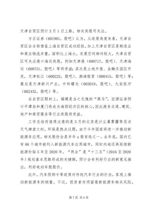 全国两会热点提案,某年两会提案十大看点.docx