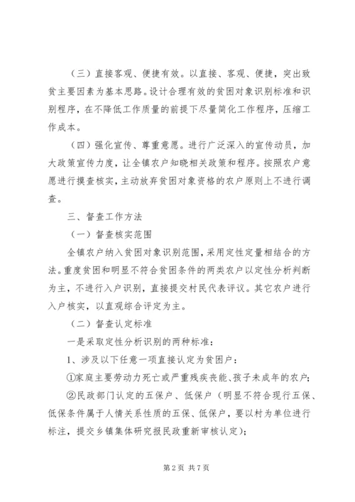 贫困户清退核实督查工作方案.docx