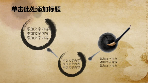 古香古色中国风佛教PPT动态模板信佛