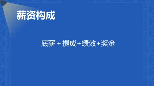 蓝色微立体企业校园招聘PPT模板