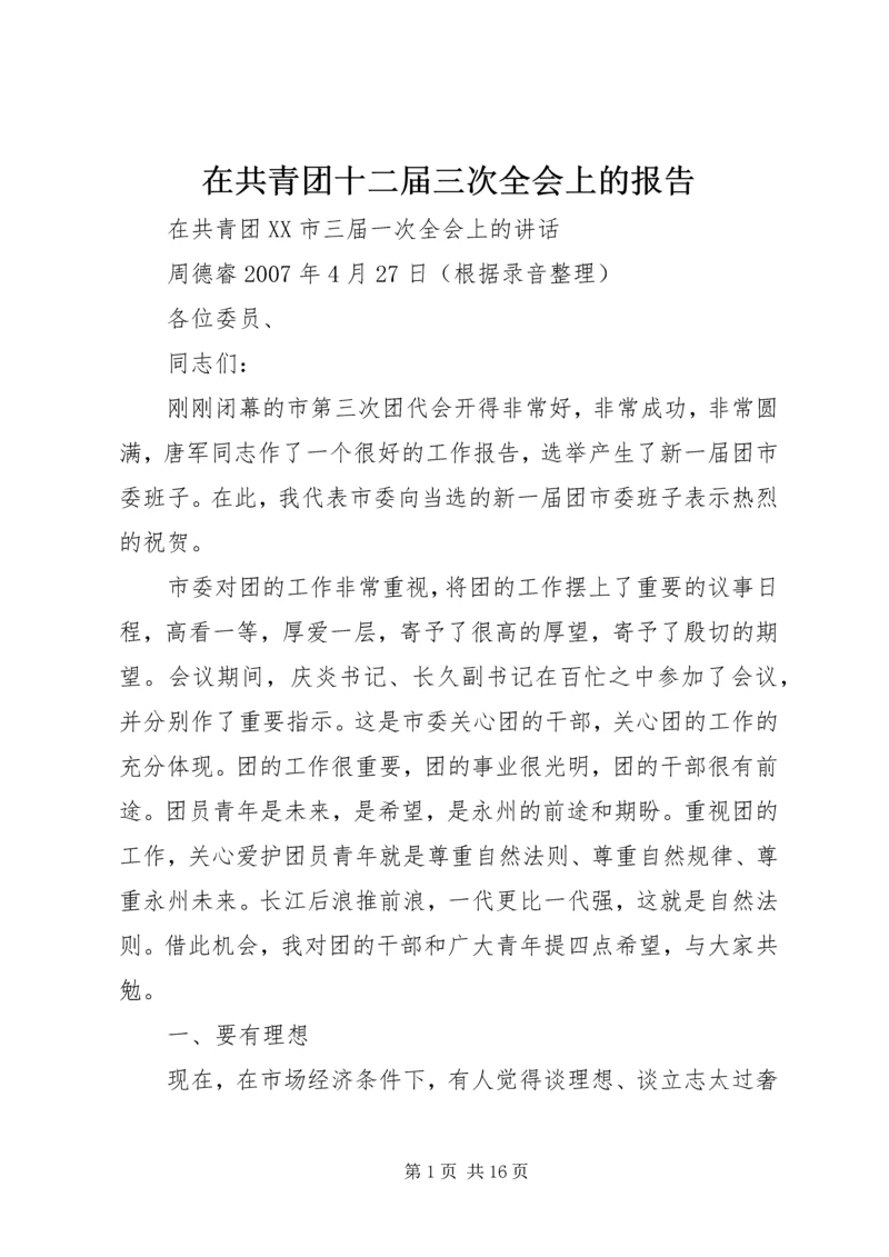 在共青团十二届三次全会上的报告 (5).docx