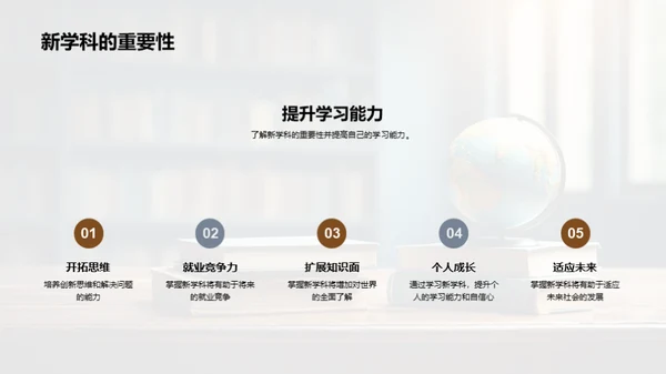 新学科 掌控未来