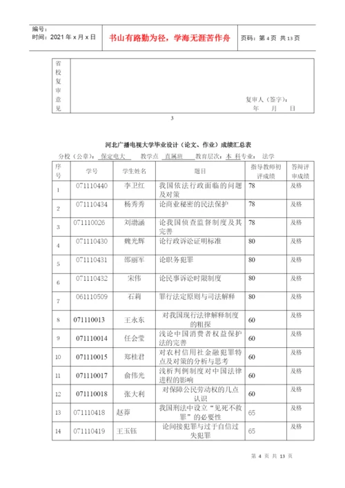 河北广播电视大学毕业设计(论文.docx
