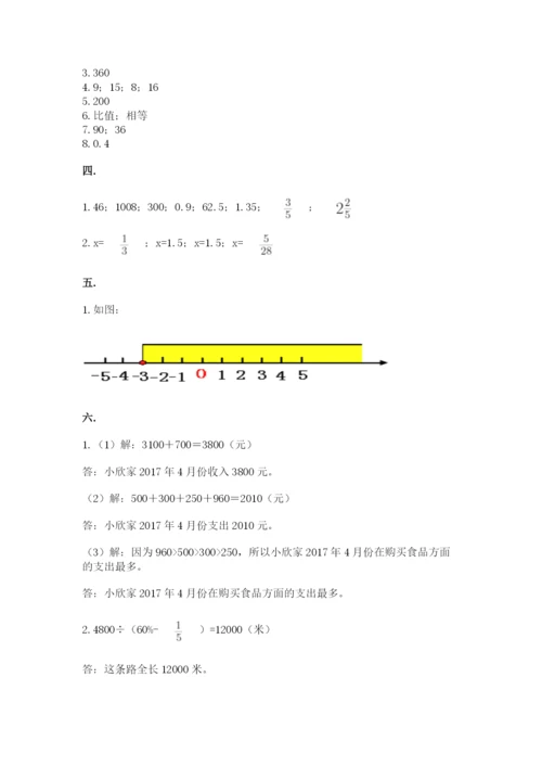 西师大版小升初数学模拟试卷加答案.docx