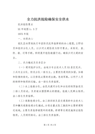 全力抗洪抢险确保安全供水 (5).docx