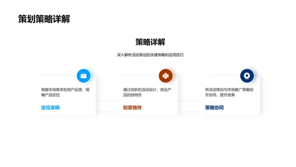 产品驱动活动策划