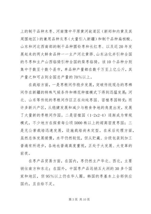 兴办事处大力发展枣粮间作产业 (2).docx