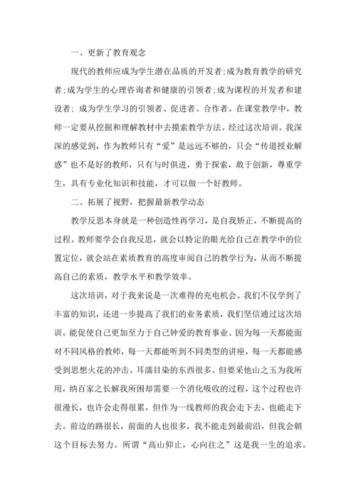 教师寒假学习的心得体会.docx