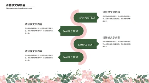 小清新总结汇报PPT模板
