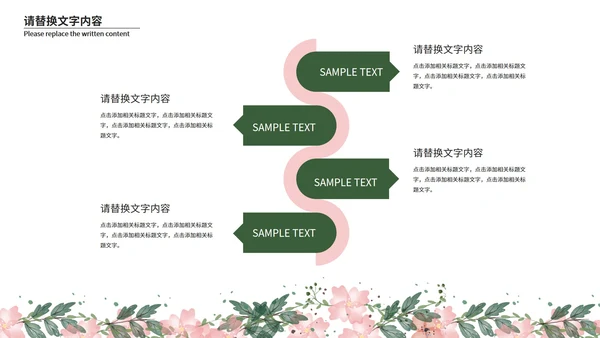 小清新总结汇报PPT模板