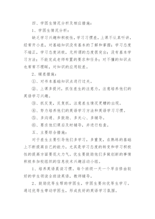 小学英语教师培优辅差工作总结.docx