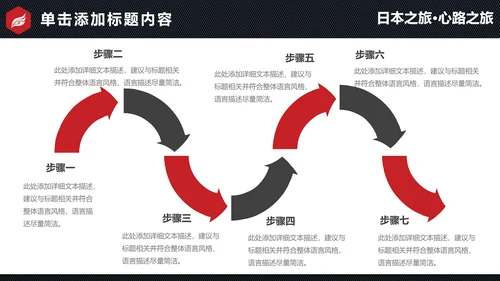 日本旅游日本文化介绍日本风光PPT模板
