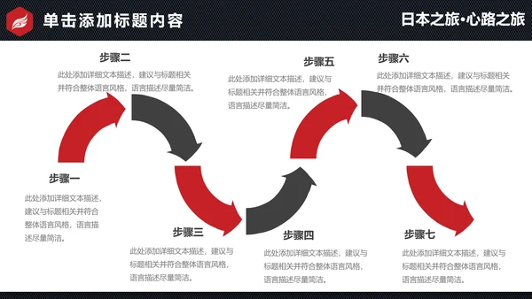 日本旅游日本文化介绍日本风光PPT模板