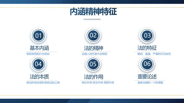 蓝色大气法律律师工作总结汇报PPT